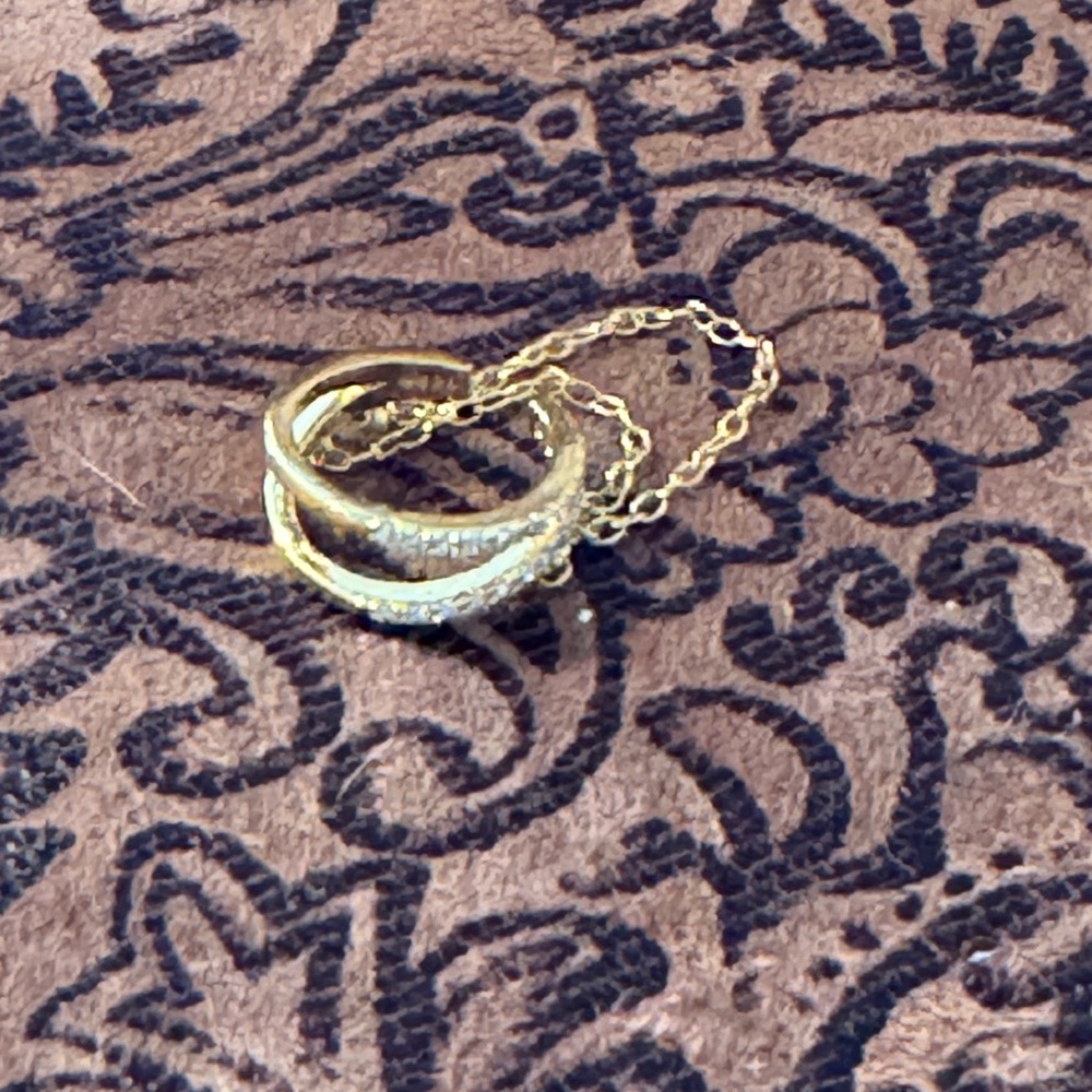 NWT Sterling Silver Ear Cuff with Chain Tassel